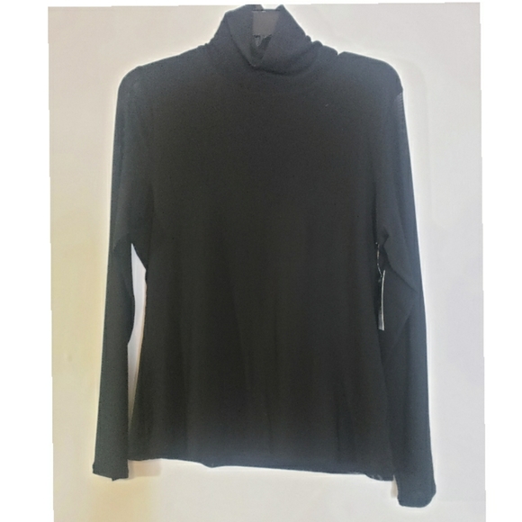 🖤INC Black Turtle Neck Blouse 🖤 - Picture 2 of 6